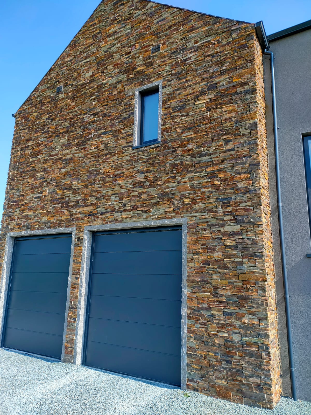 Residential plastering project